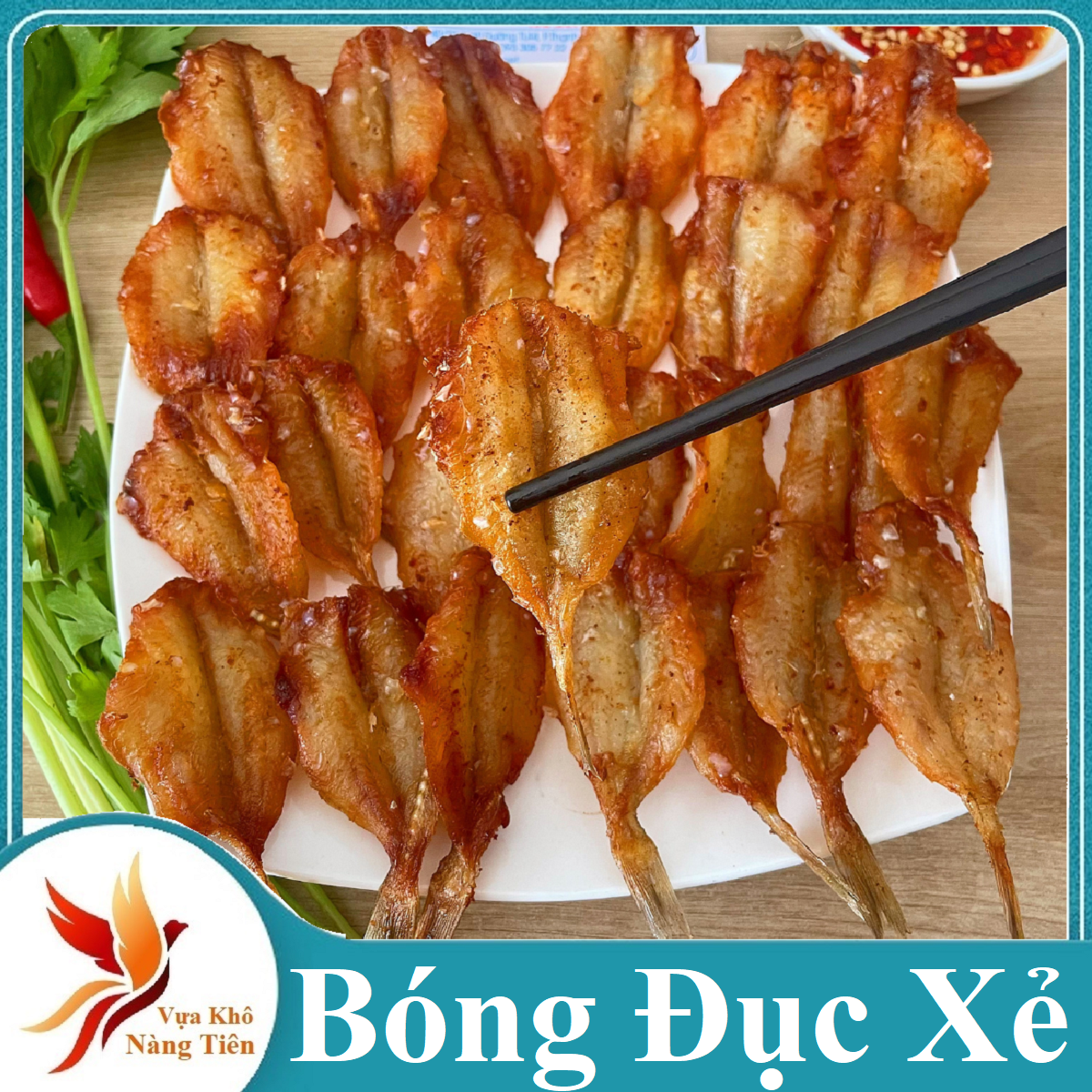 Cá Bóng Đục Xẻ Tẩm Vị Phơi Khô Nhiều Nắng Lóc Xương Hoàn Toàn Thịt Siêu Nhiều Chiên Thơm Mới- VỰA KHÔ NÀNG TIÊN