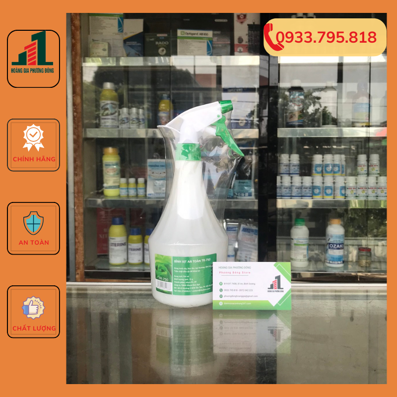 Bình xịt tưới cây an toàn 750ml - tr-750