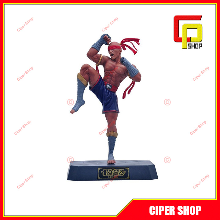 [Không Hộp]Mô hình leesin liên minh huyền thoại lol - Figure Action Leesin
