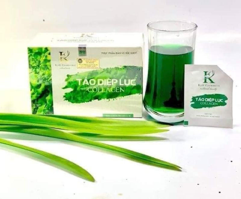 Tảo Diệp Lục Collagen