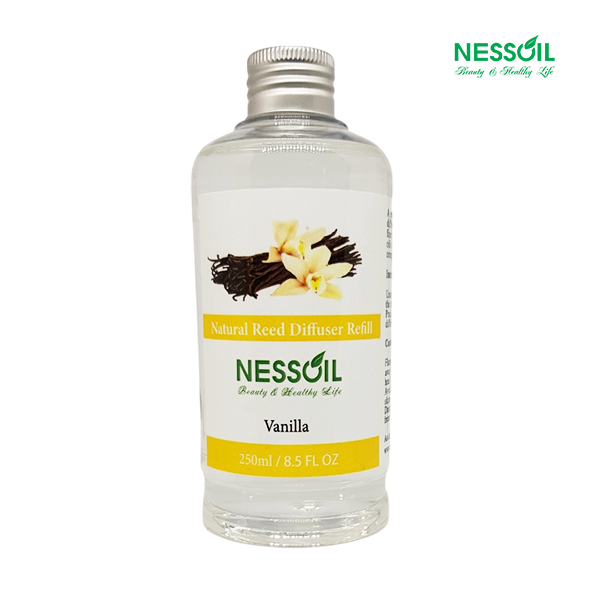 Tinh dầu nước hoa Refill 250ml hương Vani dùng xông phòng thay thế cho bộ cắm đã cạn tinh dầu