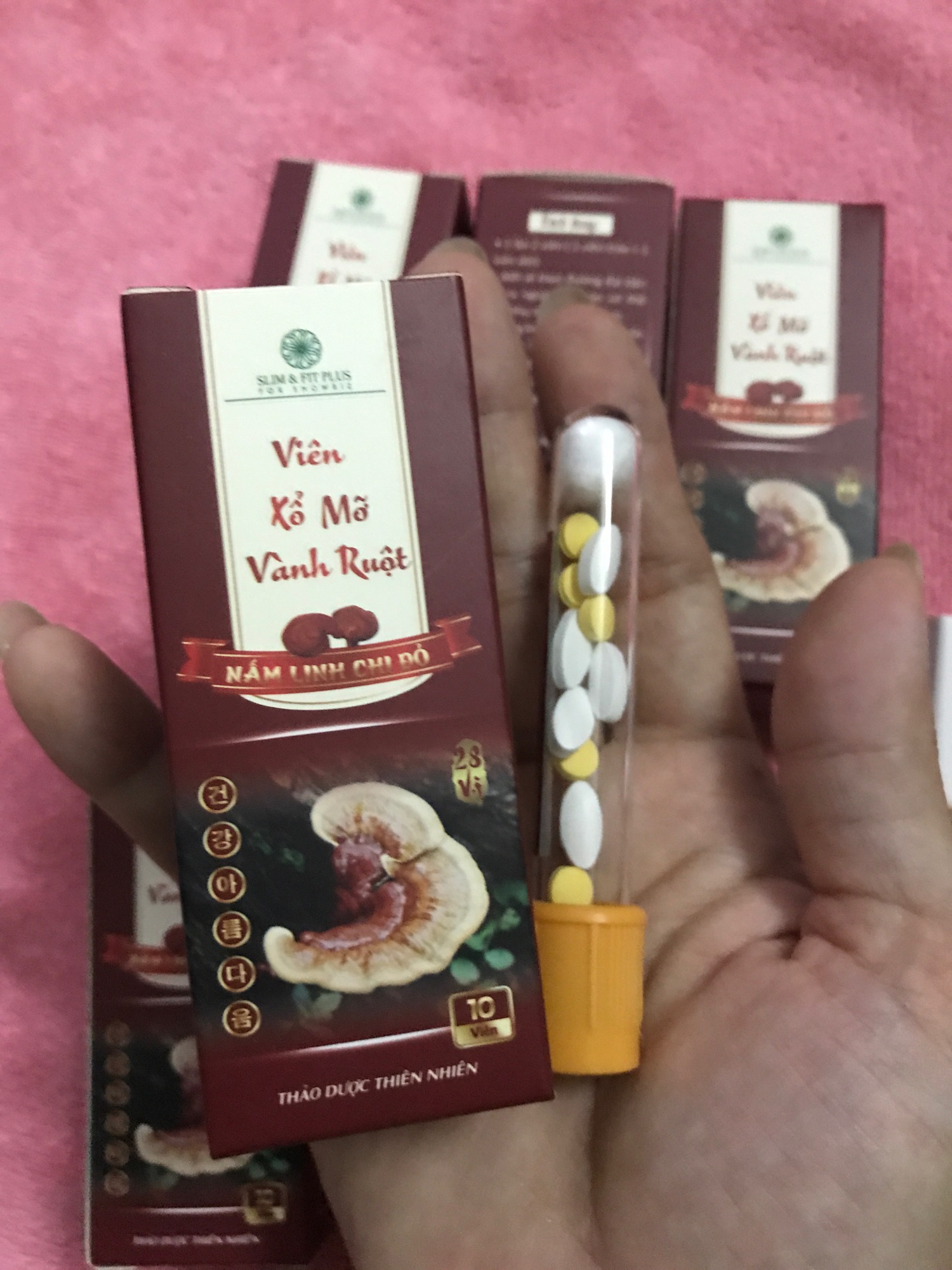 Combo 5 lọ Viên xổ mỡ vành ruột slim fit chính hãng cty 100%