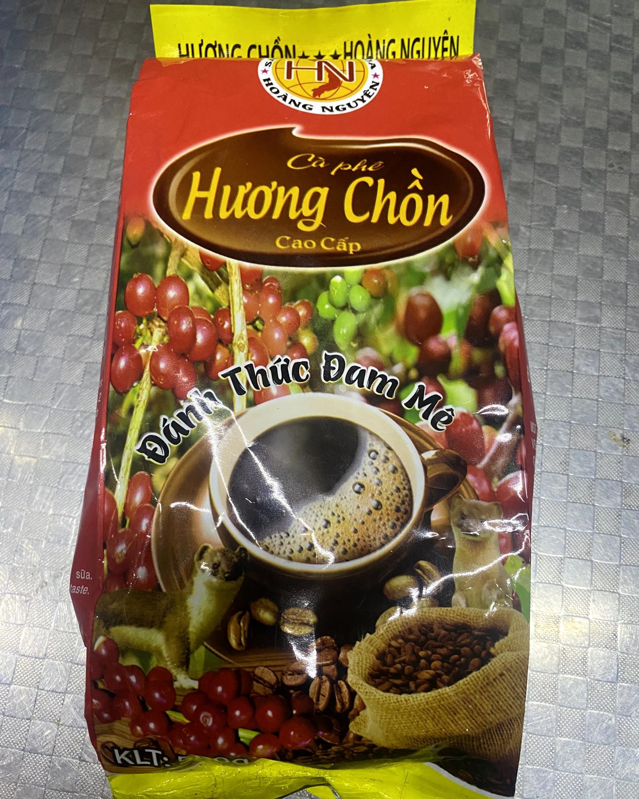 Cà phê hương chồn hoàng nguyên 500g