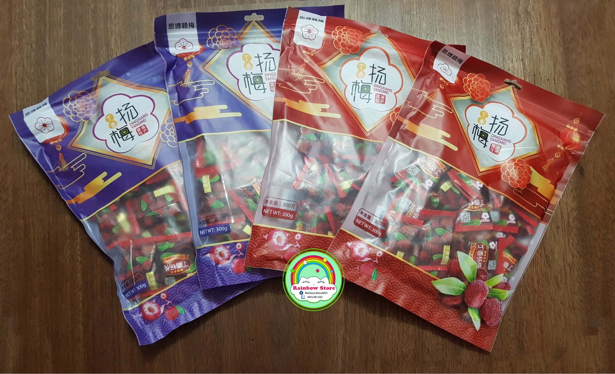 Ô mai thanh mai gói 300gr