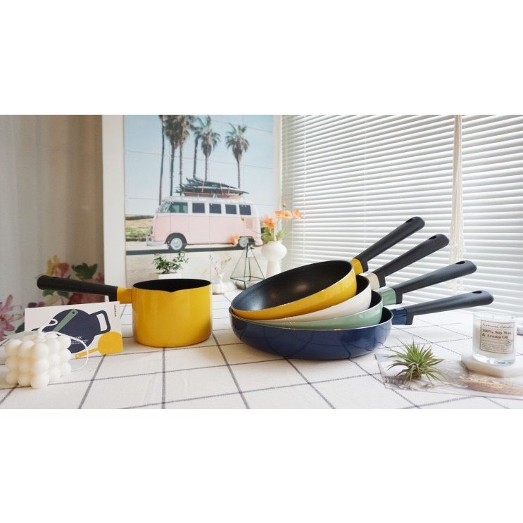 Chảo lock&lock decore 22/24/26/28cm - hàng chính hãng