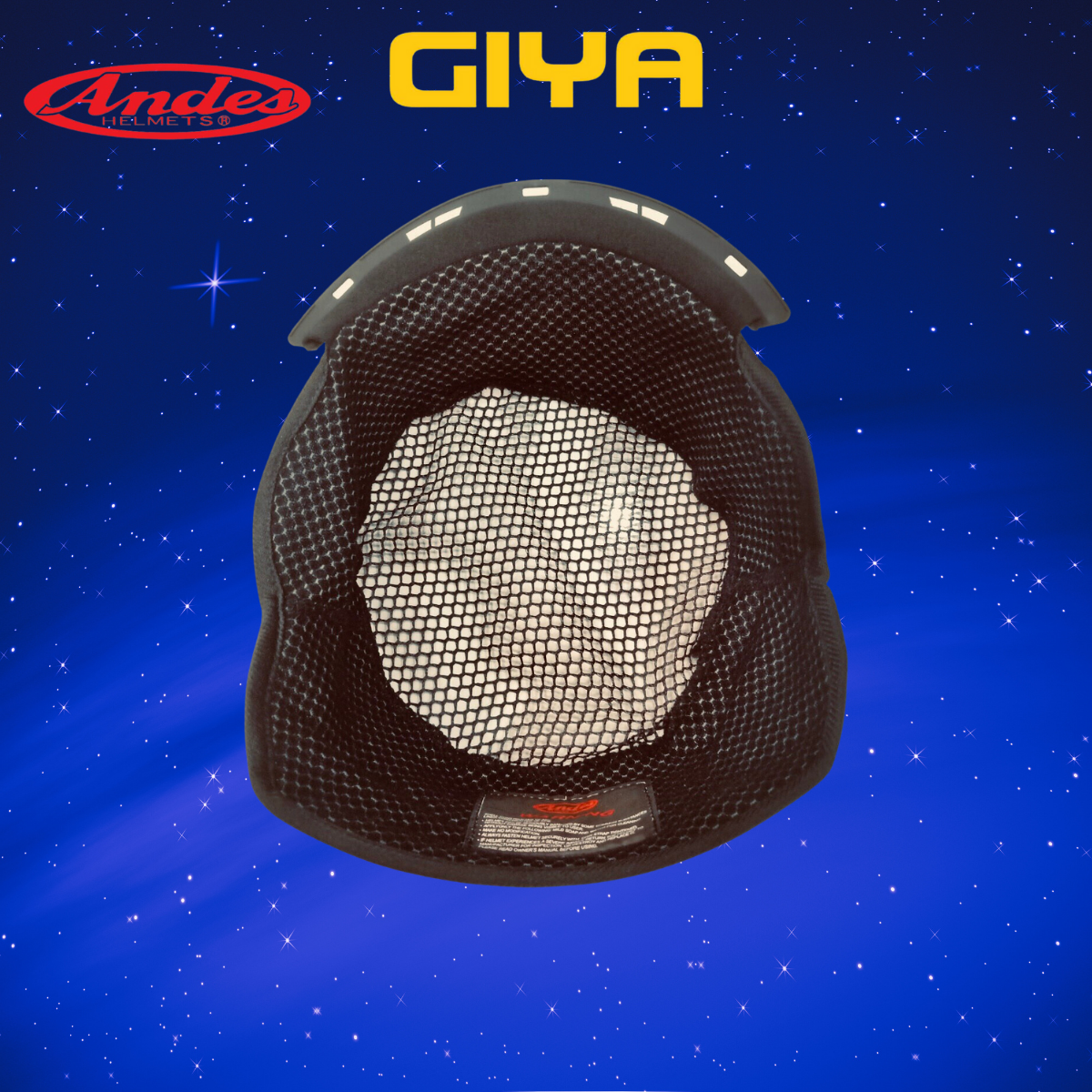 Lót nón bảo hiểm xe máy Andes 139 kính âm - Giya Helmet 1