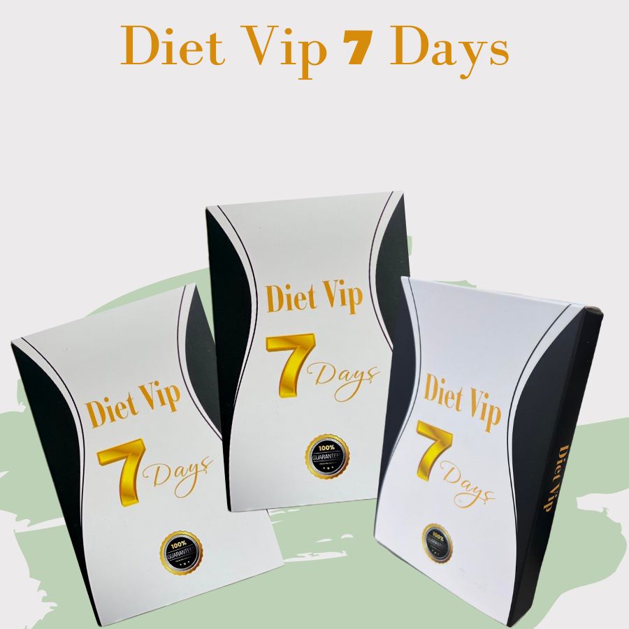  ComBo 3 Hộp Viên Uống Giảm Cân Diet Vip 7 Days Liệu Trình Buổi Sáng 3 Hộp  3 Tuần 21 Viên   Giảm Mỡ  An Toàn Hiệu Quả Cải Thiện Vóc Dáng - Tự Tin Với Mọi Ánh Nhìn 