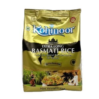 Gạo Ấn Độ Kohinoor Extra Long Basmati Rice 1kg