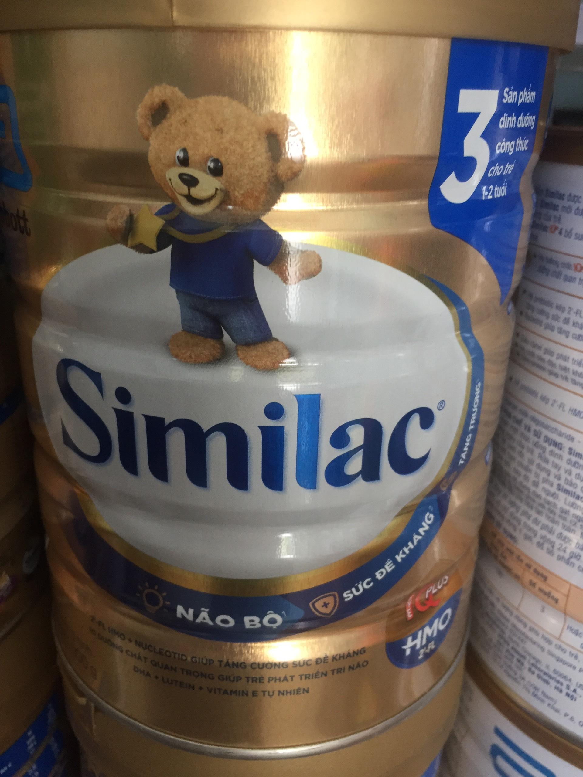 Sữa bột similac iq 3 900g