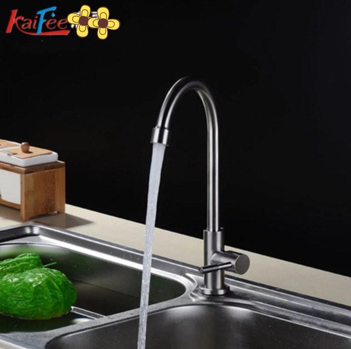 Vòi rửa chén bát lạnh Inox 304