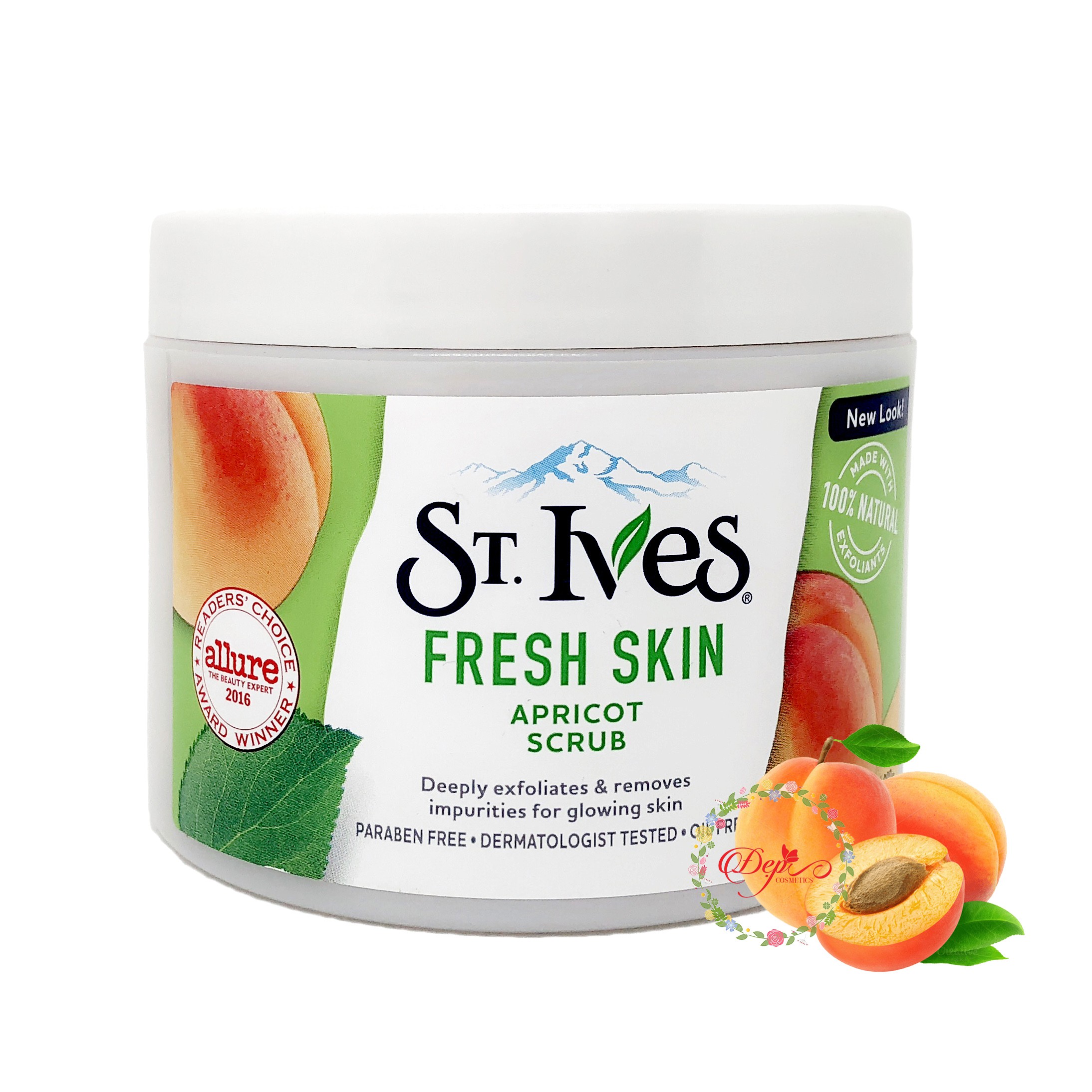Tẩy da chết dành cho body st.ives apricot scrub