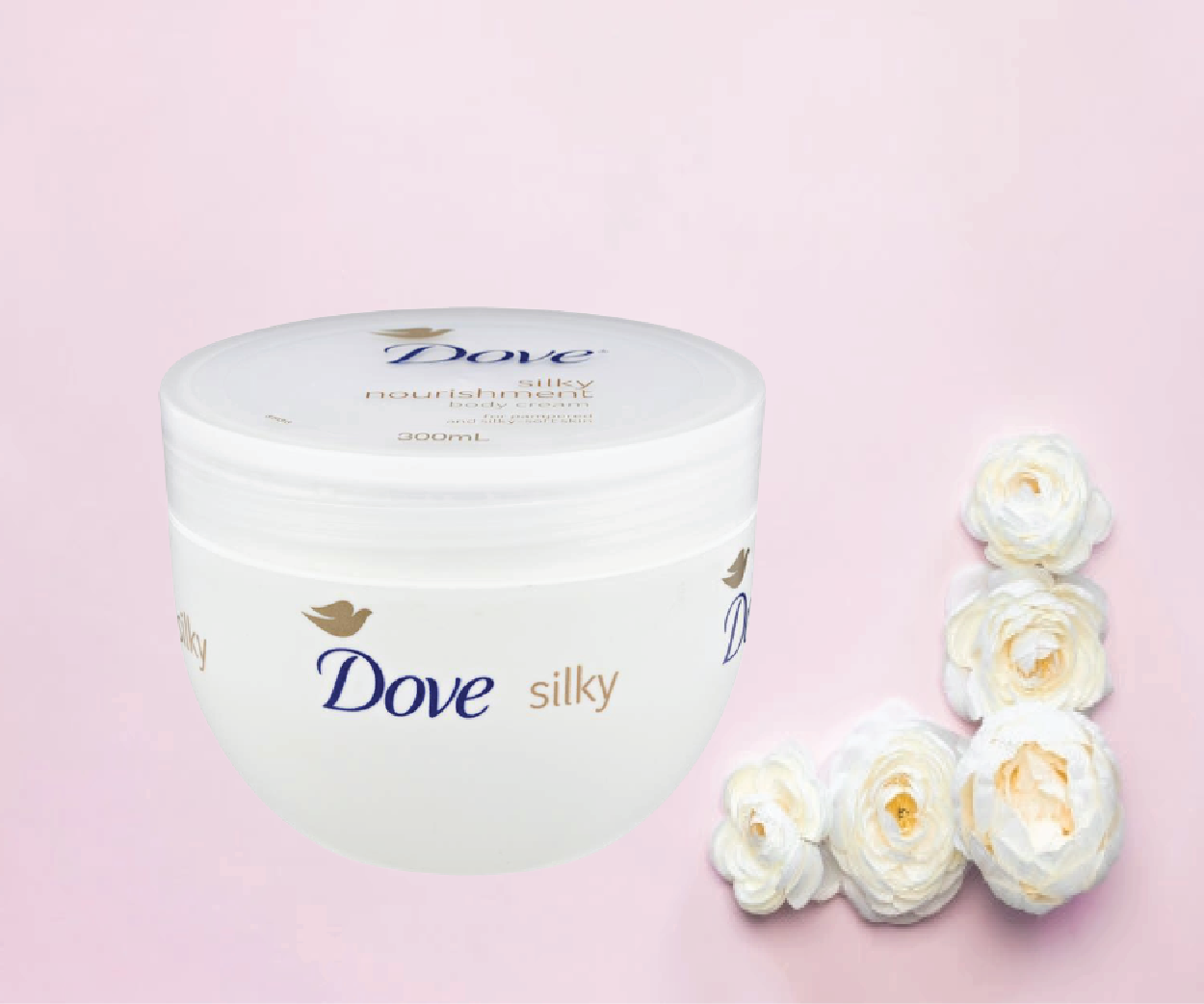 Dove silky - kem dưỡng da toàn thân
