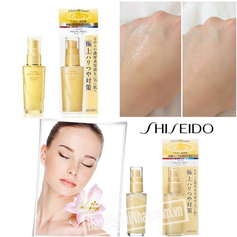 Serum dưỡng da chống lão hóa, chống nhăn Shiseido Aqualabel