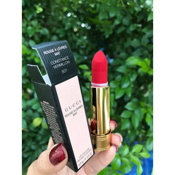 Son Gucci Rouge À Lèvres Satin Lipstick Màu 501