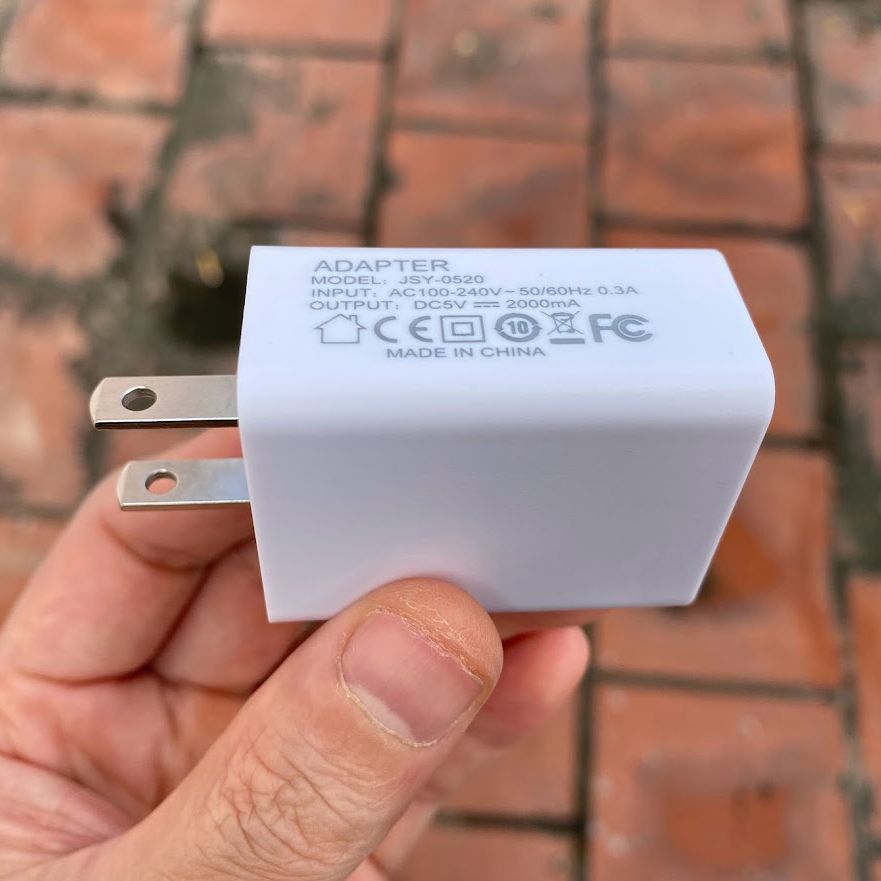 Cục sạc 5V-2A dành cho điện thoại, sạc dự phòng, pin sạc và các thiết bị điện tử khác