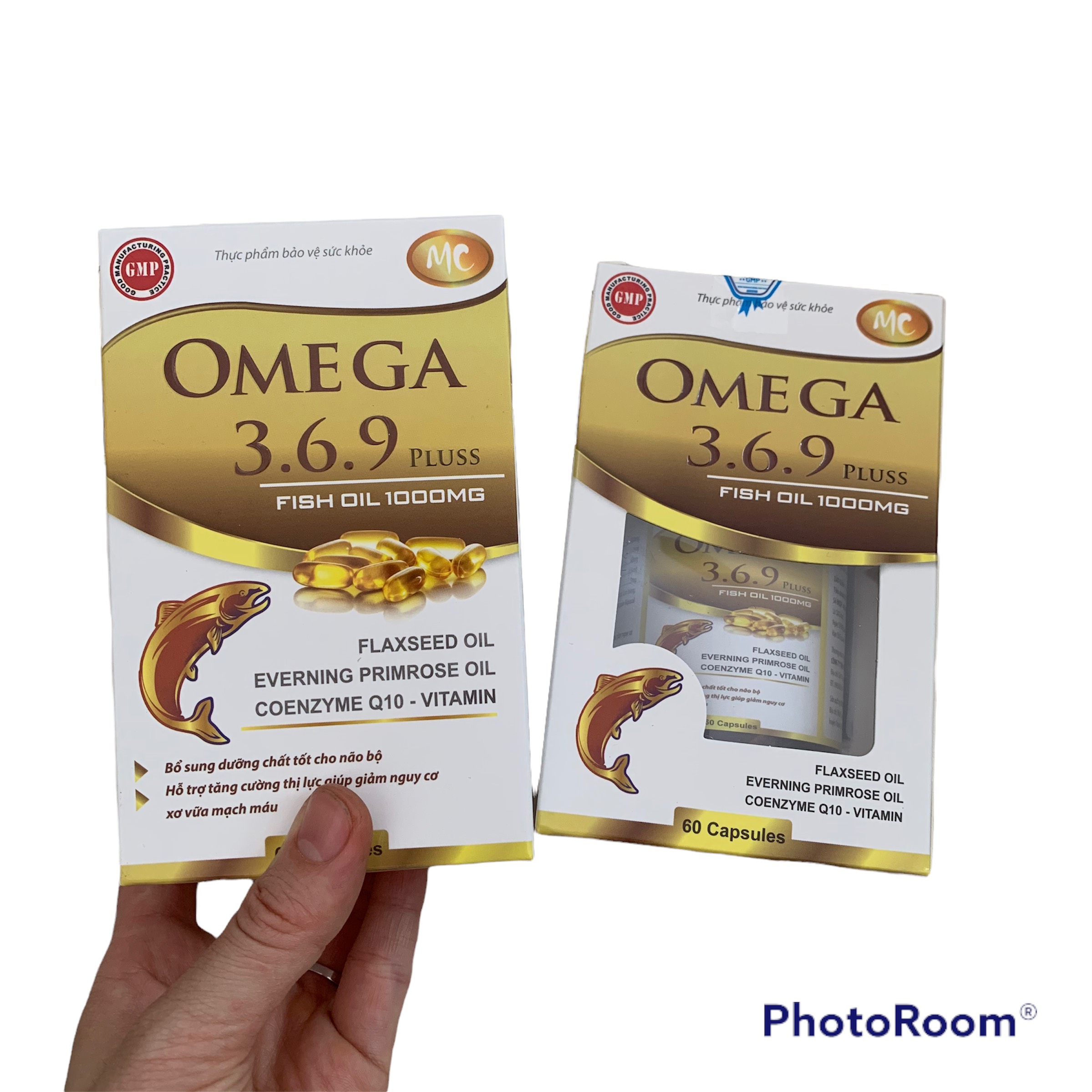 Dầu cá omega 3 6 9 - lọ 100 viên
