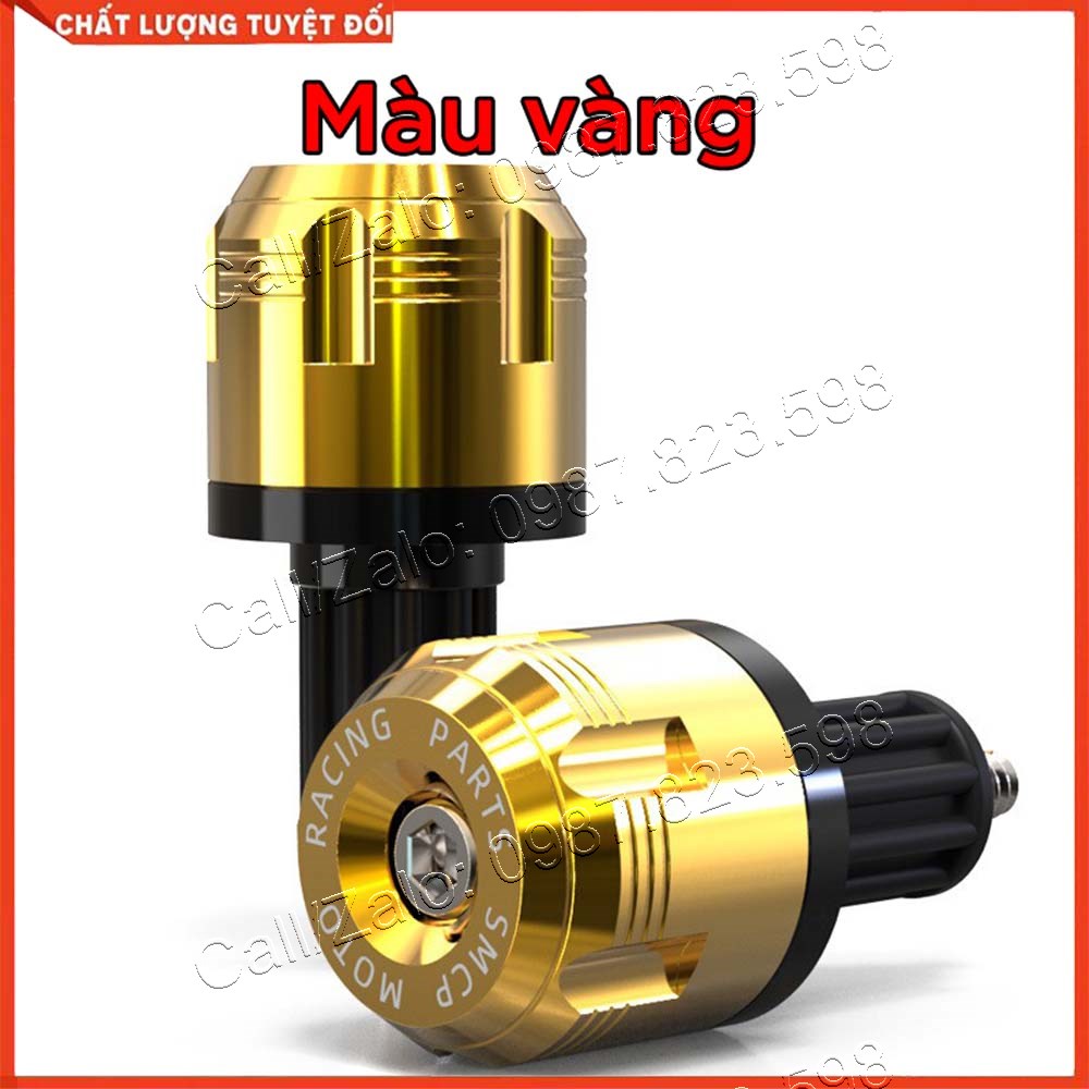 Gù tay lái nhôm cnc phiên bản 2021, gù tay lái xe máy