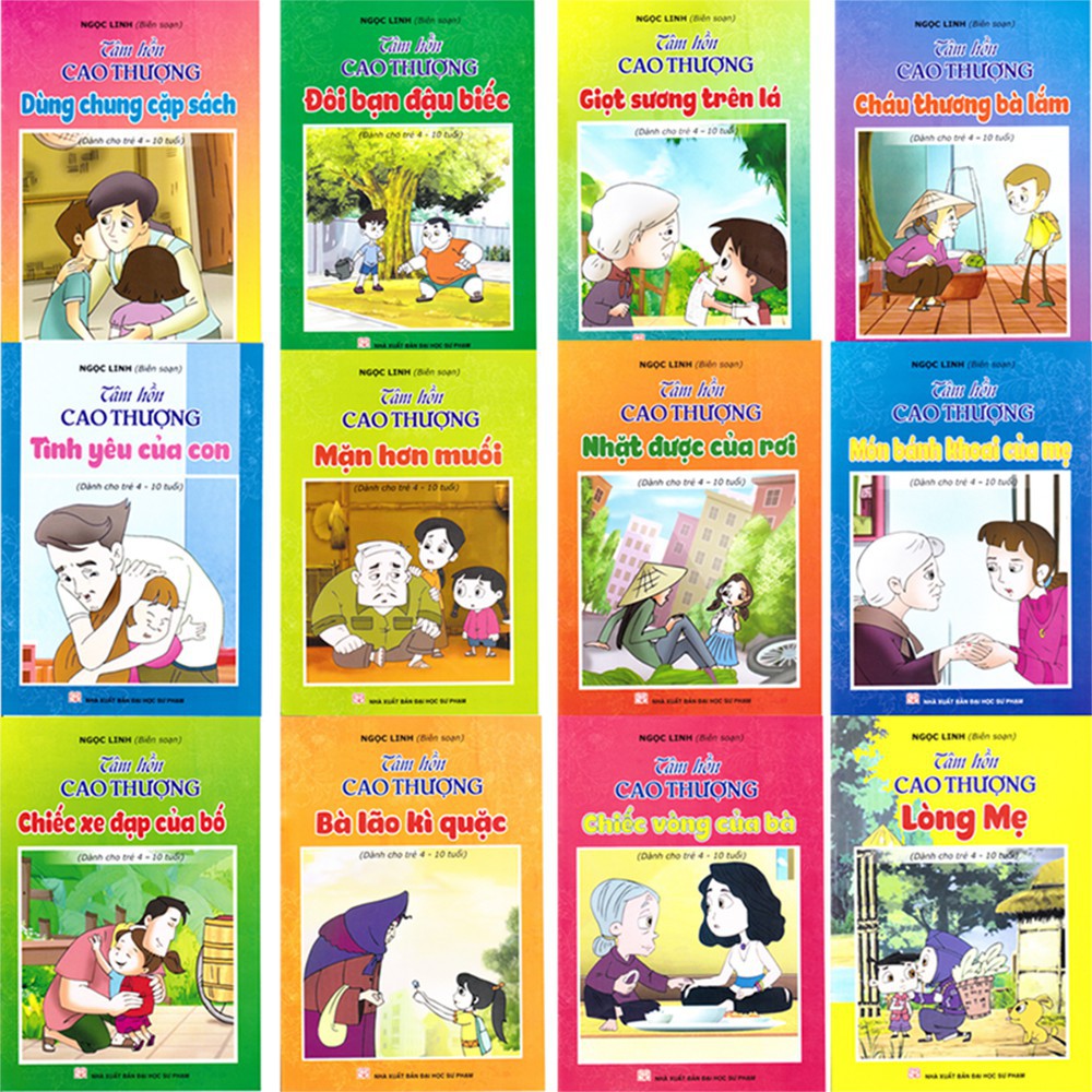 Sách - bộ sách tâm hồn cao thượng