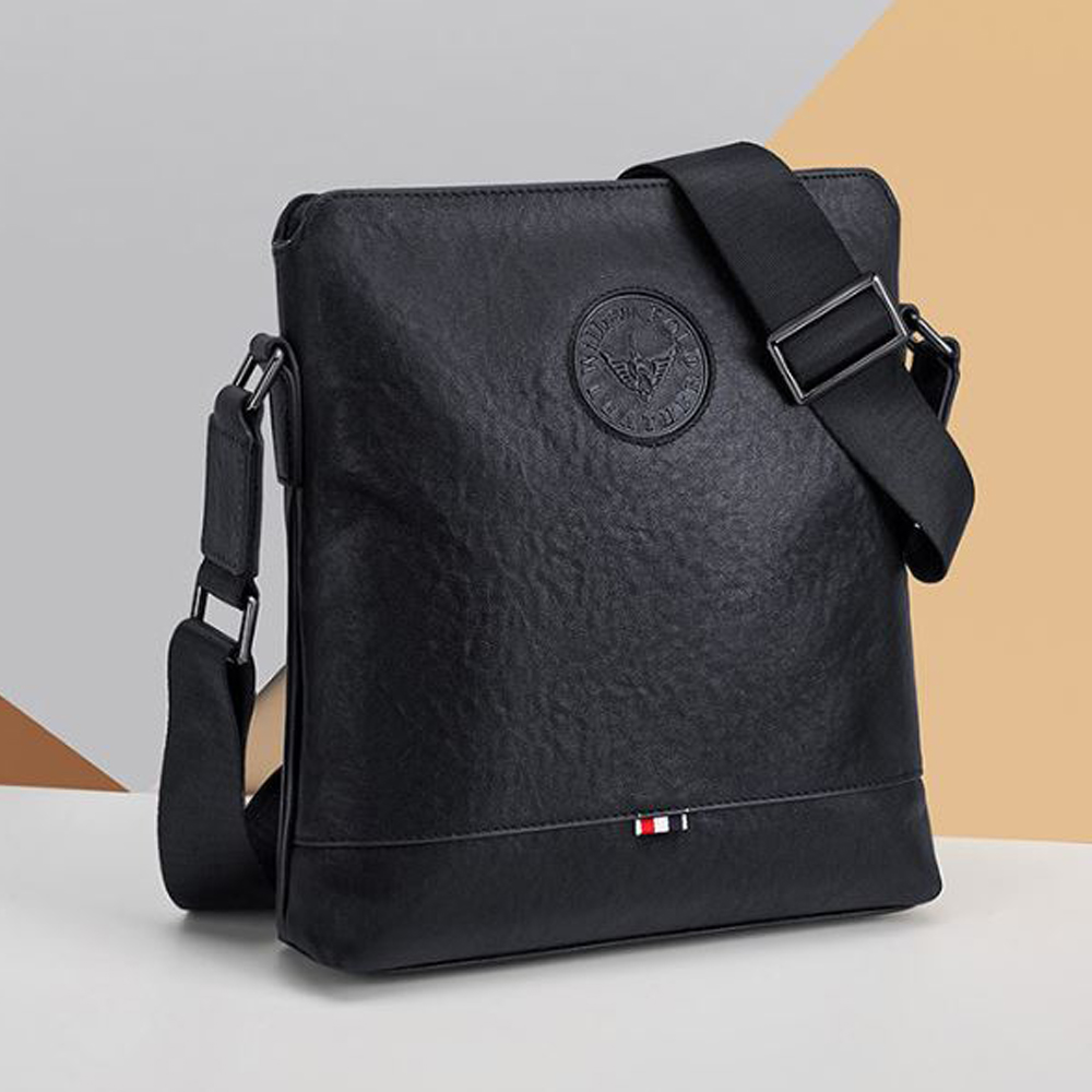 Túi đeo chéo nam cao cấp WilliamPOLO chất liẹu da bò nguyên tấm V25