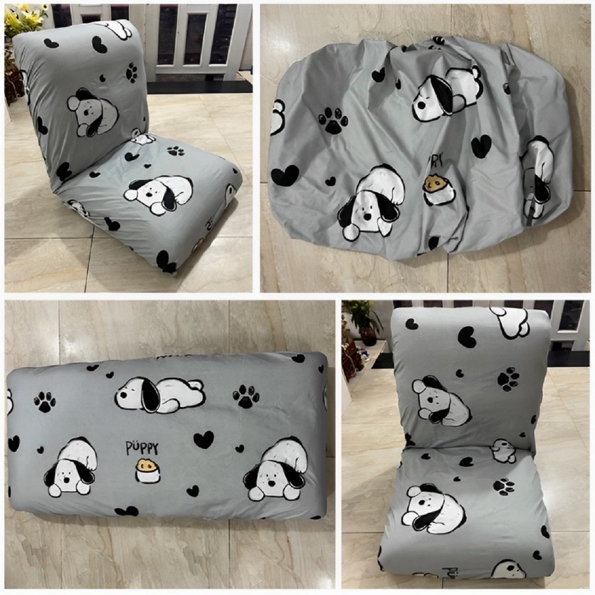 Vỏ Bọc Ghế Ngồi Bệt Ghế Bệt Tựa Lưng Tatami - Hàng Loại 1 - Thiết Kế Ấn Tượng