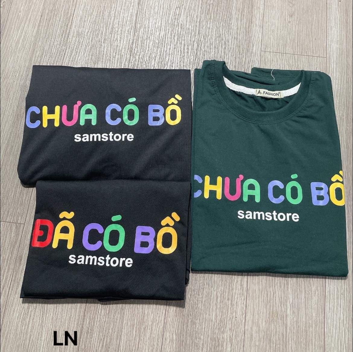 Áo thun đã có Bồ và chưa có bồ Chất cotton su