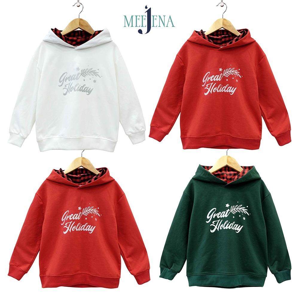 Áo Hoodie bé trai MEEJENA từ 11-34 kg cho bé 2-10 tuổi chất liệu Vải Da Cá - 932