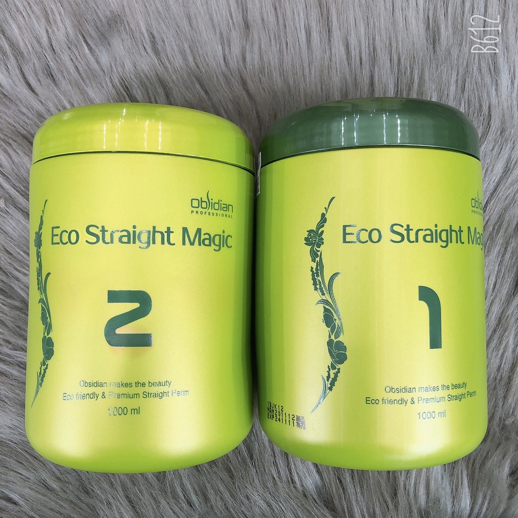 Kem duỗi ép tóc sinh thái Eco Straight Magic Obsidian 1000ML sẽ giúp cho các nàng có được mái tóc suôn mượt và bồng bềnh như mơ. Hãy xem hình ảnh liên quan để cảm nhận được sự khác biệt trên mái tóc của bạn sau khi sử dụng sản phẩm này.
