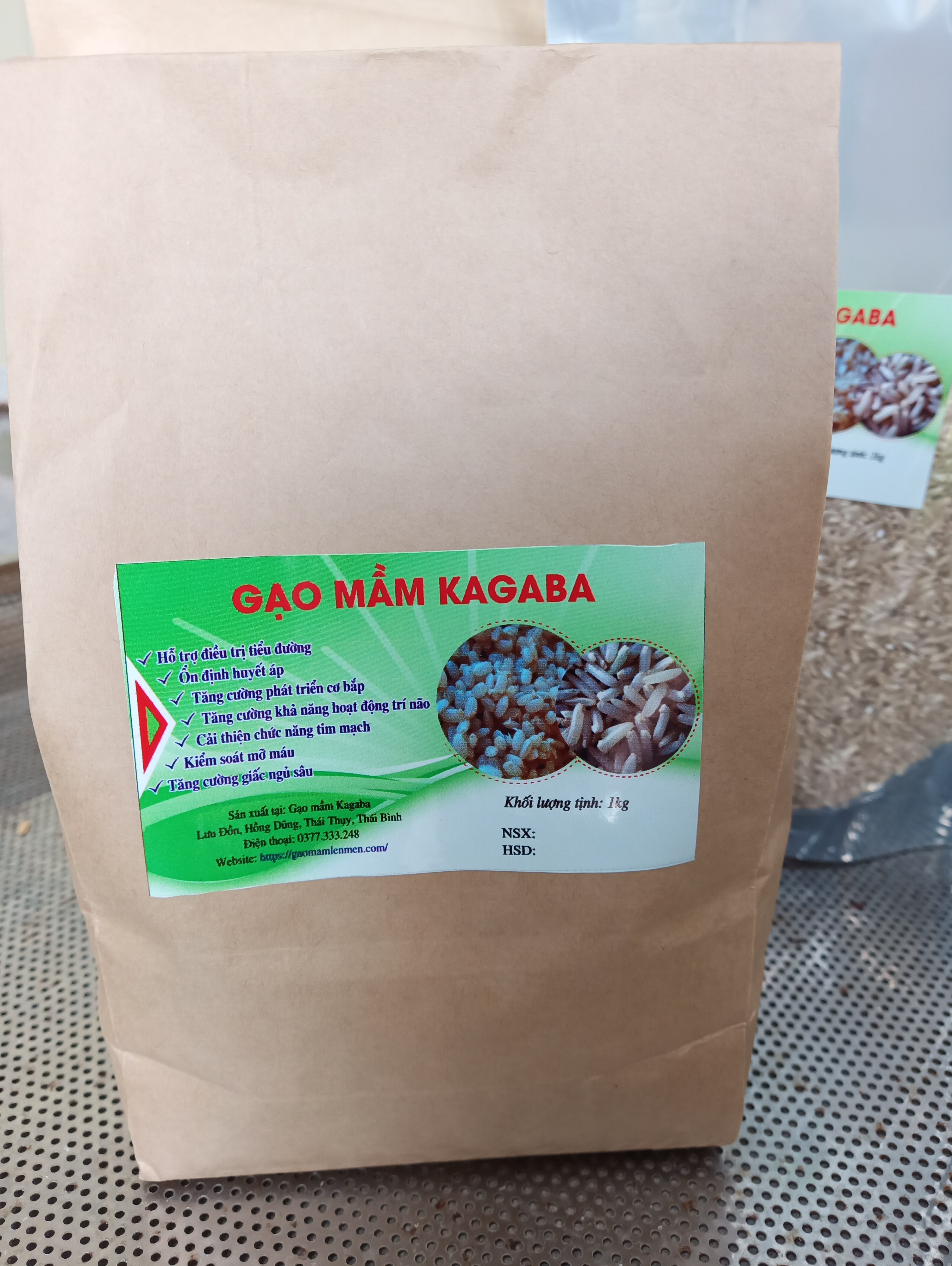 Gạo mầm Kagaba 1 kg