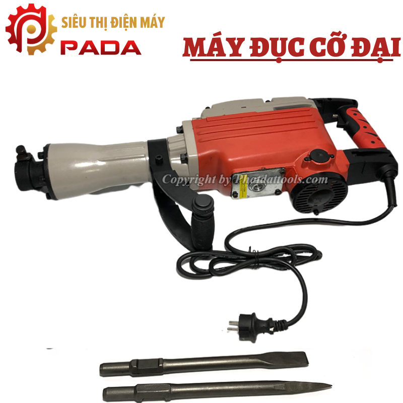 Máy đục betong cỡ đại acz ph-65a--kèm 2 mũi đục nhọn+dẹt