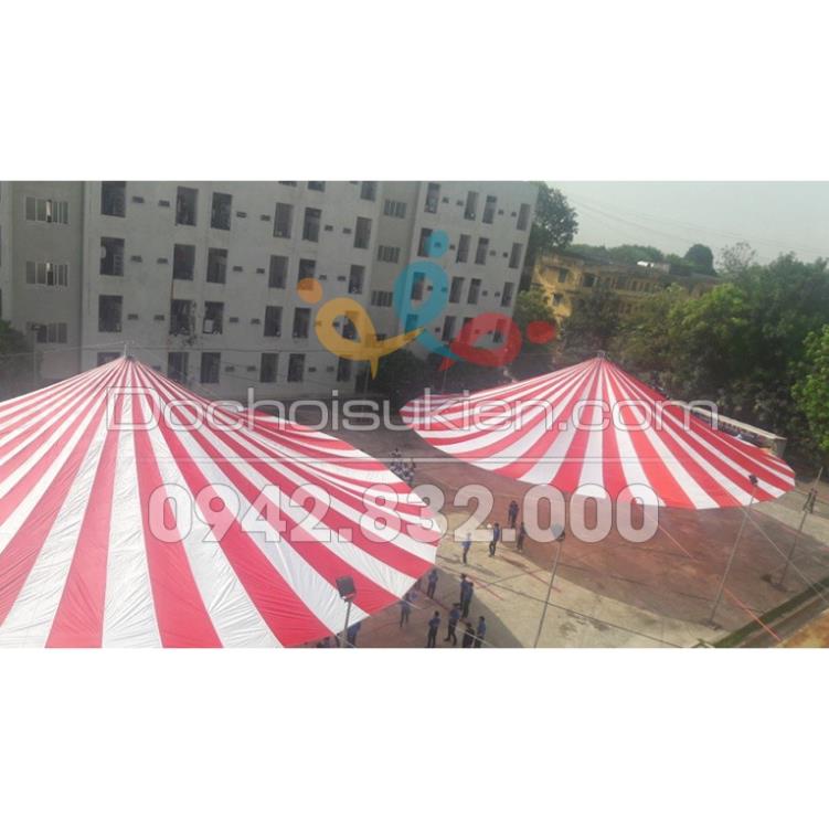 Dù tròn, dù che nắng, dù sự kiện, dù che sân trường đường kính 10m
