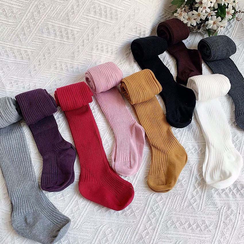 Quần Tất Len Cả Bàn Chân Cho Bé Gái 3-10 Tuổi Thảo Nguyên Kids