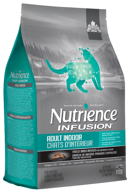 (500GR) Thức Ăn Hạt Cho Mèo Nutrience Infusion Kittens Adults - Phát Triển Trí Não , Da Lông, Miễn Dịch, Tiêu Hóa