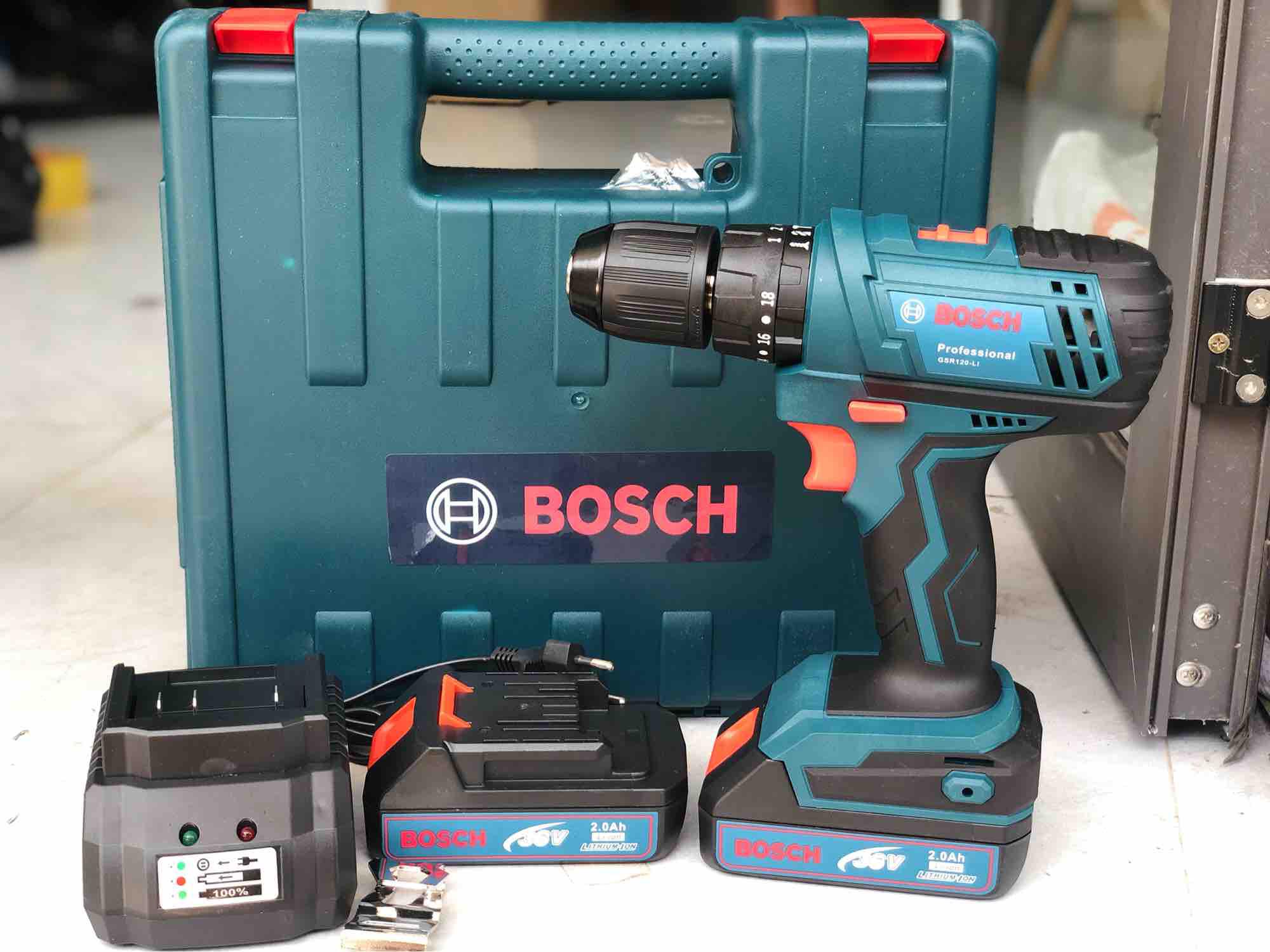 Khoan pin bosh 36v có búa đầu 13ly - trọng lượng sản phẩm: 1,7kg thương hiệu: bosh sản xuất tại: trung quốc bảo hành: 6 tháng