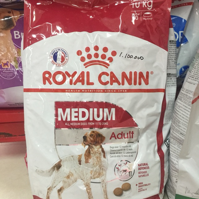 [HCM]10kg thức ăn cho chó trươrng thành Medium Adult 10kg chất lượng đảm bảo an toàn đến sức khỏe người sử dụng cam kết hàng đúng mô tả