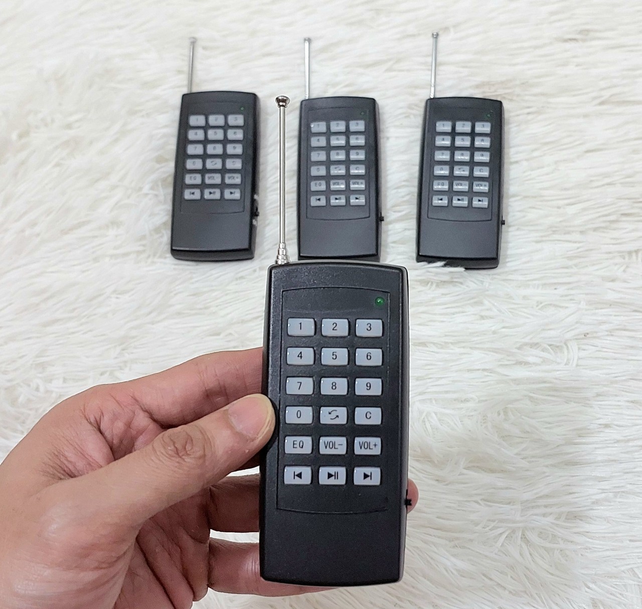 Điều khiển loa ws 898 và ws 998 bluetooth, điều khiển từ xa kèm 1 pin