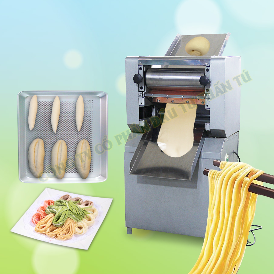 Máy cán bột mỳ|máy cán bột làm bánh gối 3A