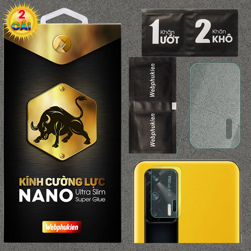 Kính cường lực Camera cho Realme GT hiệu Webphukien