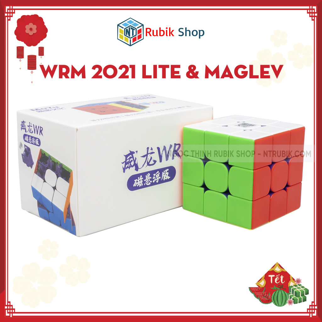 [Hoàn tiền 10%][Siêu Phẩm] Rubik 3x3 MoYu Weilong WRM 2021 Stickerless (Có nam châm)