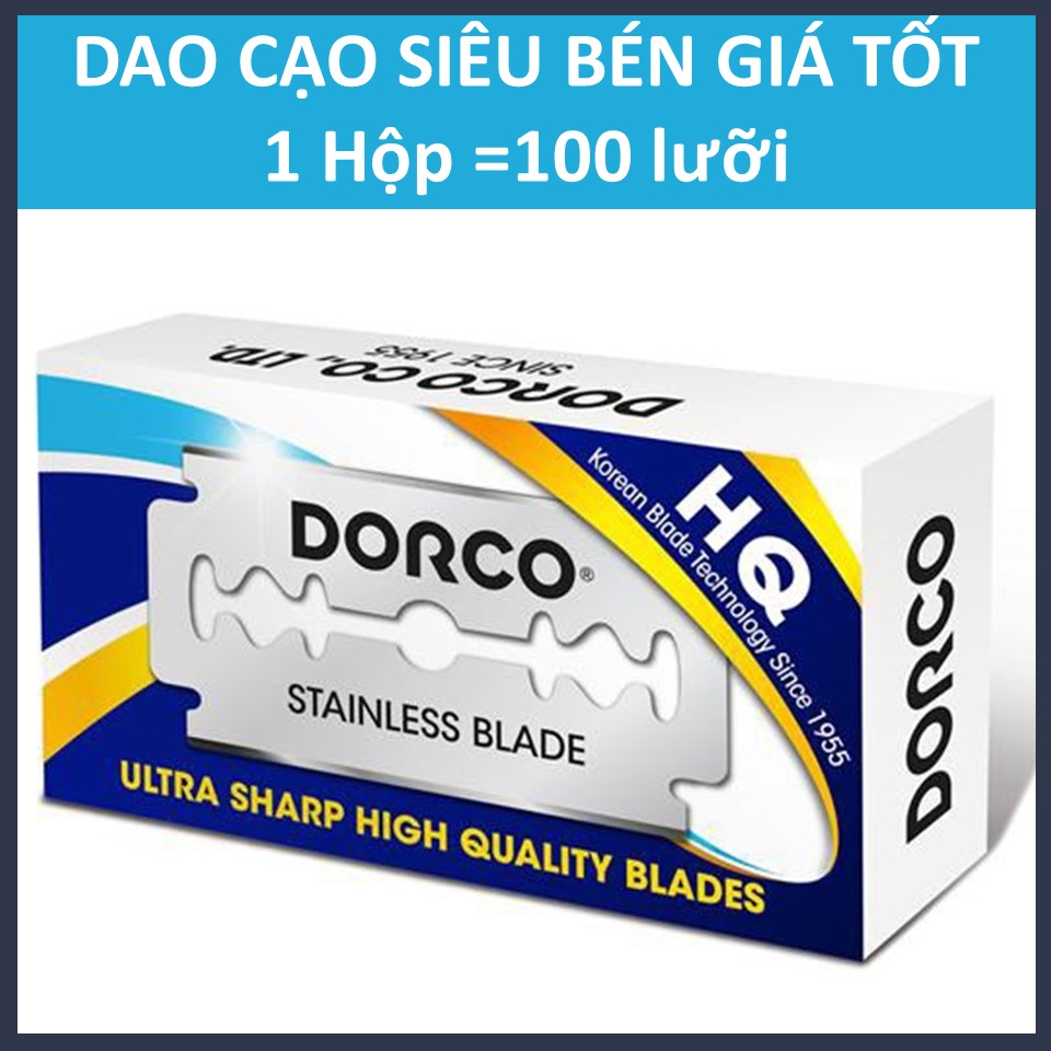 Hộp lưỡi lam Dorco Platinum ST300 (100 lưỡi/hộp)