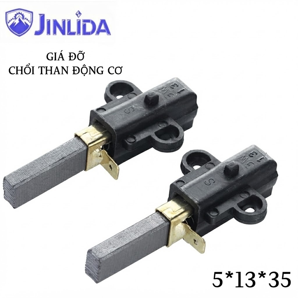 Chổi Than Cacbon Motor 5×13×35 – Dùng Cho Động Cơ Điện Máy Xay Sinh Tố Công Nghiệp