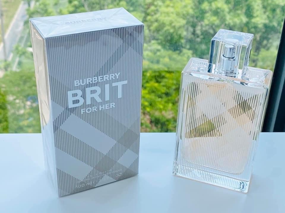 HCM]Nước hoa nữ Burberry Brit For Her EDT 100ml 