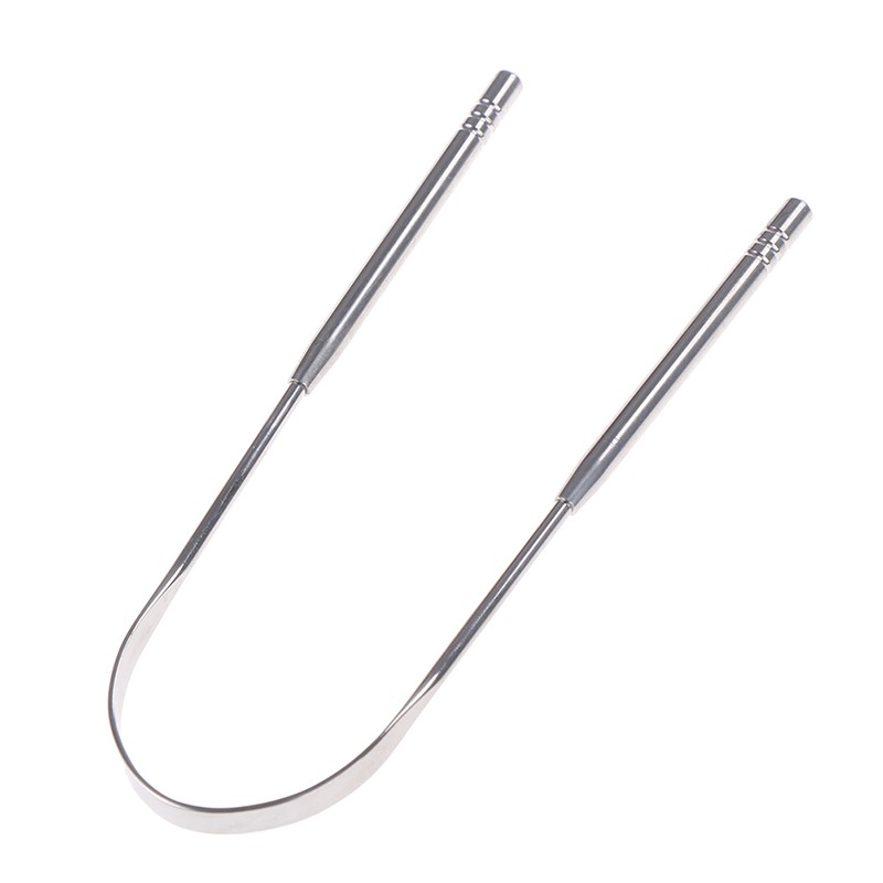 Dụng cụ cạo vệ sinh lưỡi bằng thép không gỉ