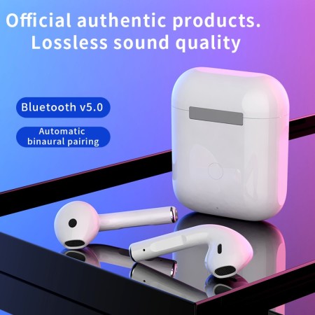 [Bản Chuẩn] Tai Nghe Bluetooth I12 INPODS TWS - Cảm Ứng Vân Tay - Tai Nghe Bluetooth 5.0 Âm Thanh Cực Chất - Chức Năng Giảm Tạp Âm - Tai Nghe I12 INPODS Bản Nâng Cấp Của I12 - Tai Nghe Tự Động Kết Nối -Tích Hợp Với Các Dòng Smart Phone