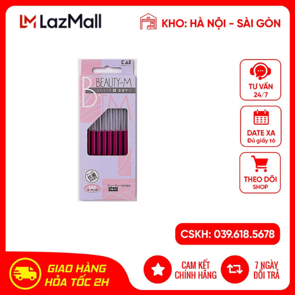 Set 10 dao cạo cho nữ KAI hàng chính hãng Nhật Bản