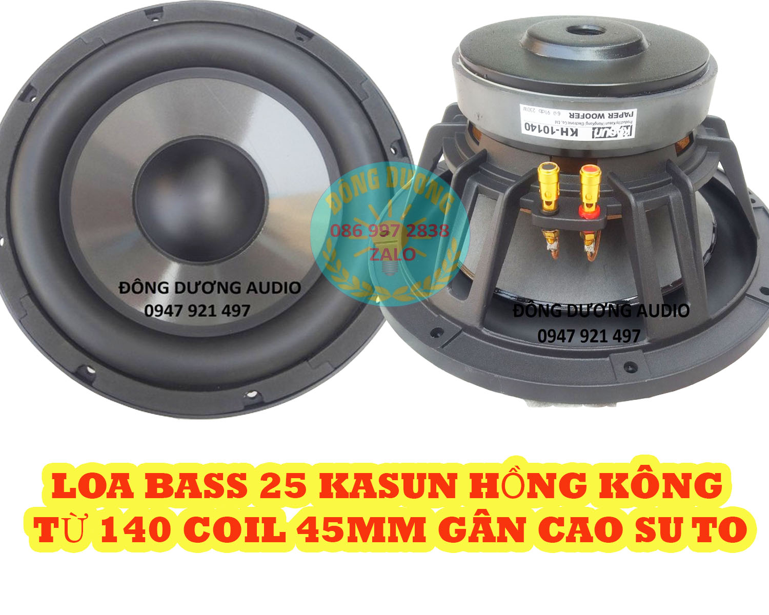 Loa bass 25 kasun nhập khẩu cao cấp