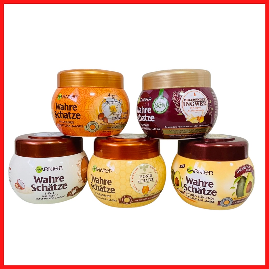 Kem ủ tóc Garnier Wahre schätze 300ml