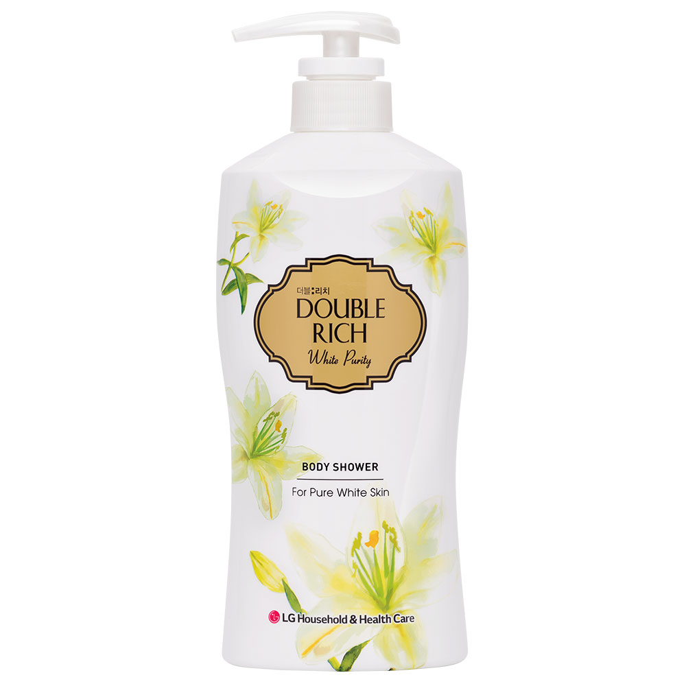 Sữa tắm Double Rich Hoa Lily 550g - Hàng Chính Hãng LG Vina - Lika Cosmetics