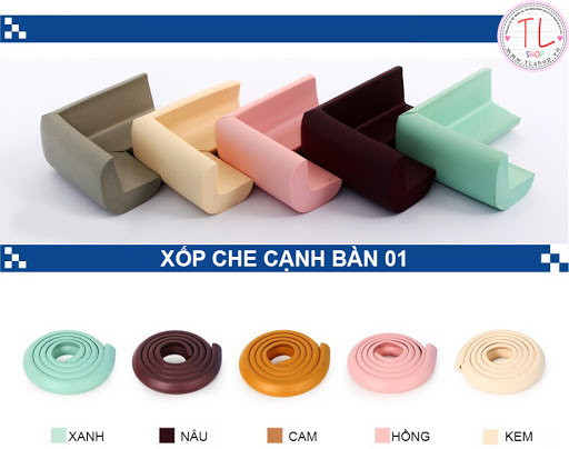 Cuộn xốp 2m bọc cạnh bàn an toàn cho bé