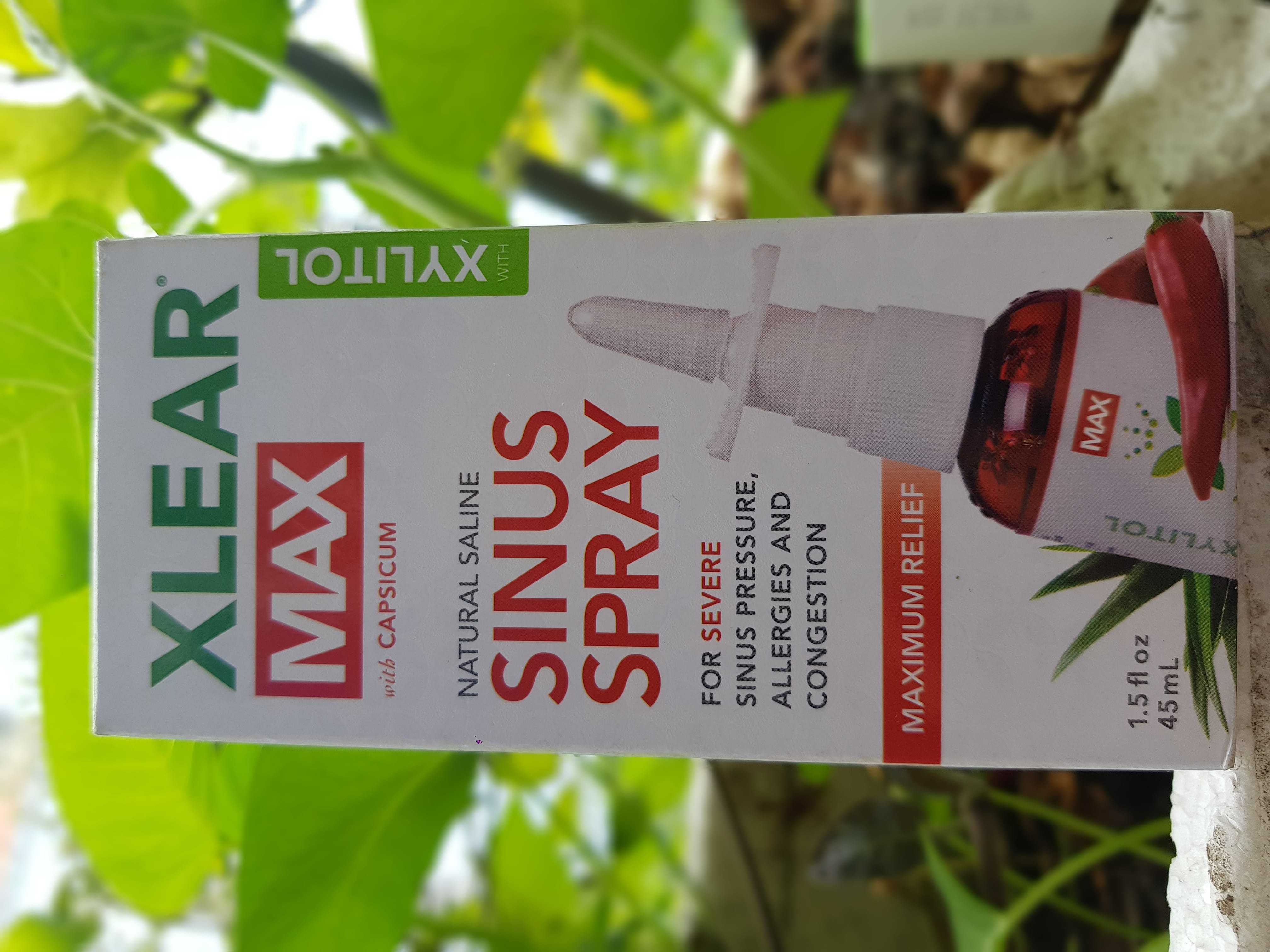 [HCM]Chai xịt mũi XLEAR MAX 45ml - Hỗ trợ điều trị viêm xoang