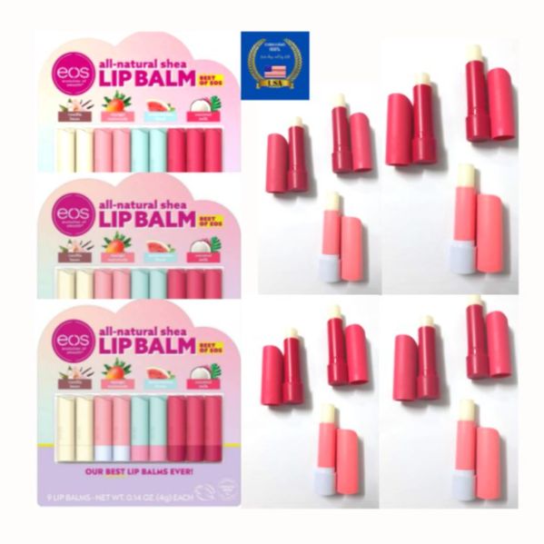 Son dưỡng môi eos organic lip balm stick dạng thỏi 4g của mỹ